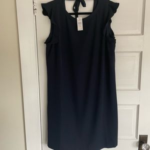 NWT Loft dress, size 14, Fits like a 12. Dark Navy